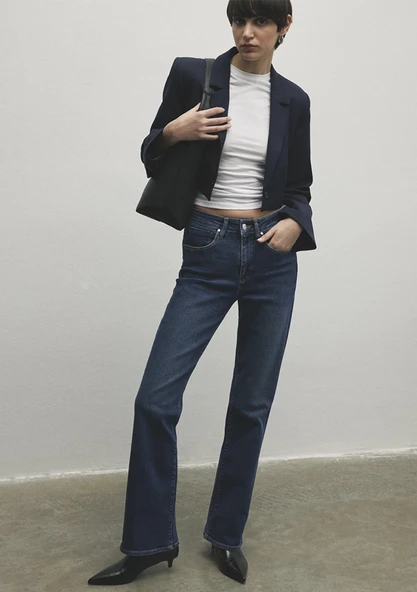 Mavi 101437-85292 Bliss Mavi Premium Koyu Mavi Jean Pantolon ürün görseli 1