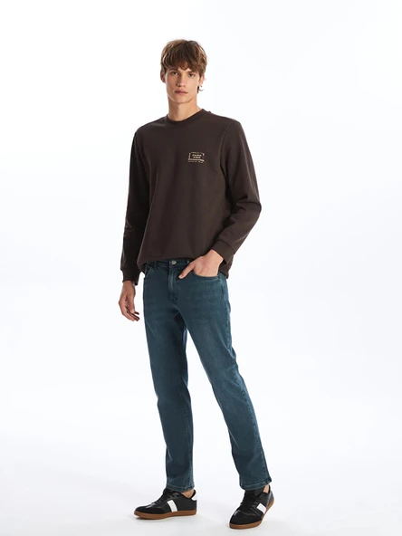 LCW Jeans Yeşil 779 Regular Fit Erkek Jean Pantolon ürün görseli 1