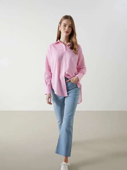 LCW Jeans İNDİGO Mars Flare Kadın Jean Pantolon ürün görseli 1