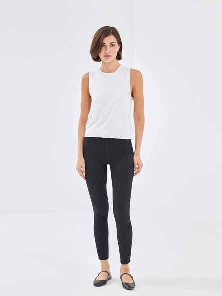 LCW Jeans SİYAH Jüpiter Süper Skinny Fit Kadın Jean Pantolon ürün görseli 1