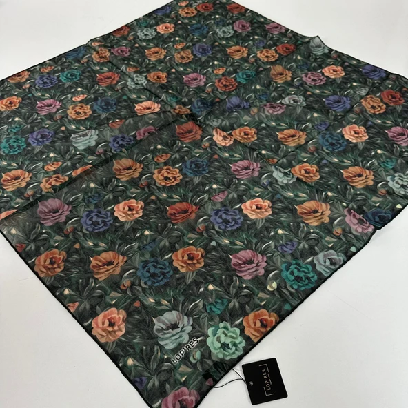 Lop'res Soft Pamuklu Eşarp LDN9504 ürün görseli 1