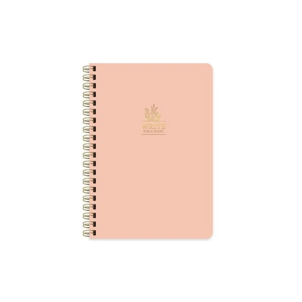 Keskin Color Sert Kapak Spiralli Start Defter A5 96 Yaprak Çizgili 410384-99 ürün görseli 1