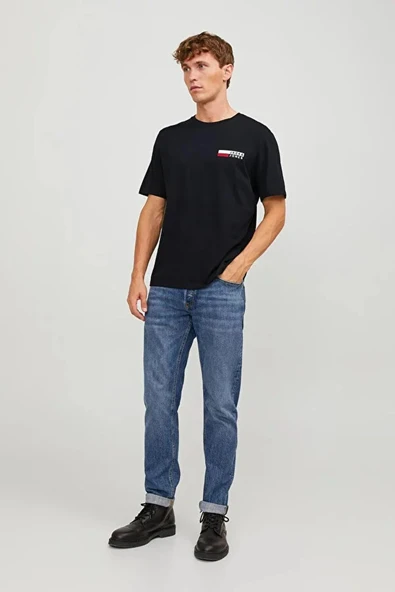 Jack&jones 12233999 Erkek Tshirt - Siyah ürün görseli 1