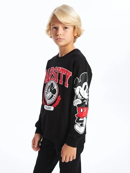 LCW Kids Siyah Beli Ayarlanabilir Lastikli Erkek Çocuk Jean Pantolon ürün görseli 1