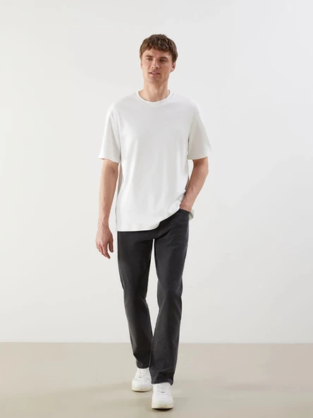 LCW Jeans Gri 779 Regular Fit Erkek Jean Pantolon ürün görseli 1