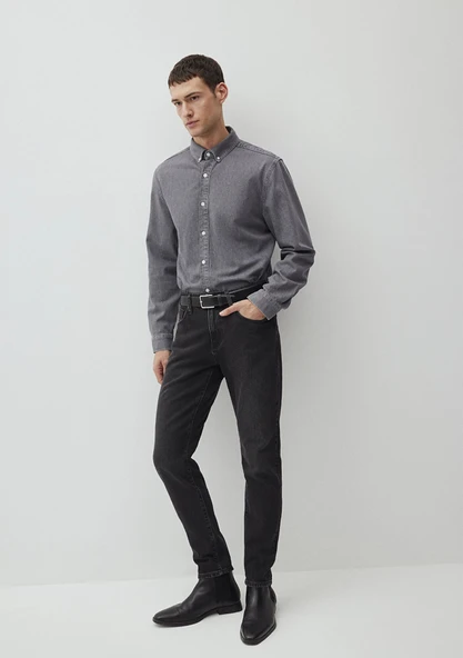 Mavi 0010172-87848 London Classic Denim Antrasit Jean Pantolon ürün görseli 1