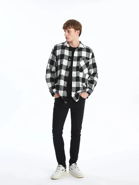 LCW Jeans Siyah 760 Skinny Fit Erkek Jean Pantolon ürün görseli 1
