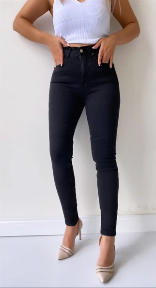 Toparlayıcı Skinny Jean Antrasit ürün görseli 1