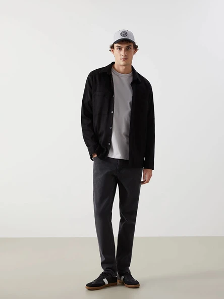 LCW Jeans Antrasit 750 Slim Fit Erkek Jean Pantolon ürün görseli 1