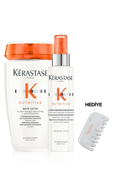 Kerastase Nutritive Saç Bakım Seti - Şampuan & Termik Losyon ürün görseli 1