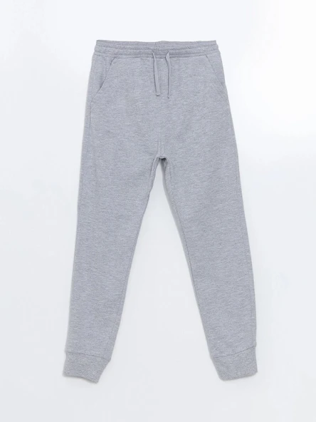 LCW Kids Gri Beli Lastikli Erkek Çocuk Jogger Eşofman Altı ürün görseli 1