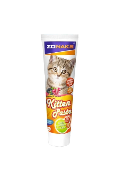 MALT PASTE  KITTEN  | YAVRU KEDİLER İÇİN NAR VE BÖĞÜRTLEN ÖZLÜ , 100 GR ürün görseli 1