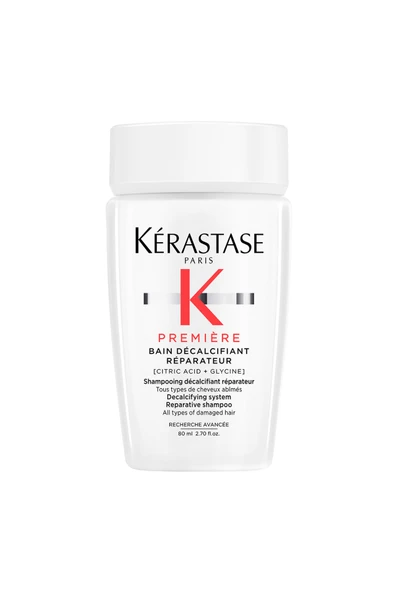 Kerastase Première Bain Decalcifiant Reparateur Yıpranmış Saçlar Için Onarım Sağlayan Şampuan 80 ml ürün görseli 1