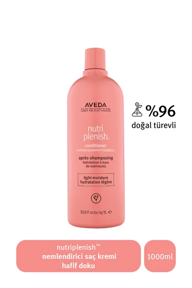 Aveda Nutriplenish Hafif Doku Nemlendirici Saç Kremi 1000ml ürün görseli 1