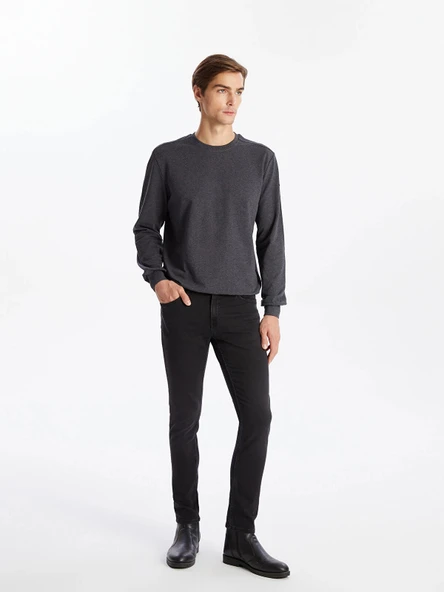 LCW Jeans Siyah 750 Slim Fit Erkek Jean Pantolon ürün görseli 1