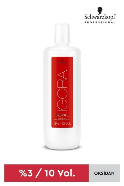 Igora Oksidan Krem %3 10 Volume 1000ml | Oil Developer ürün görseli 1