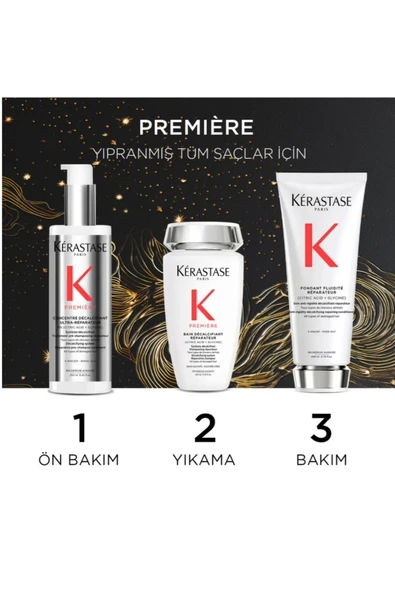 Kerastase Saç tellerine derinlemesine nüfus eden kerastase set ürün görseli 1