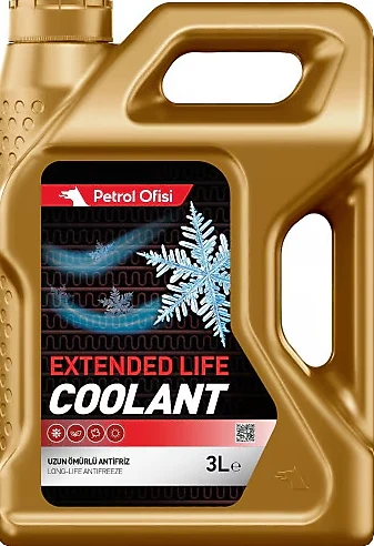 Petrol Ofisi Extended Life Coolant -78 Derece 3 lt Kırmızı Antifriz ürün görseli 1