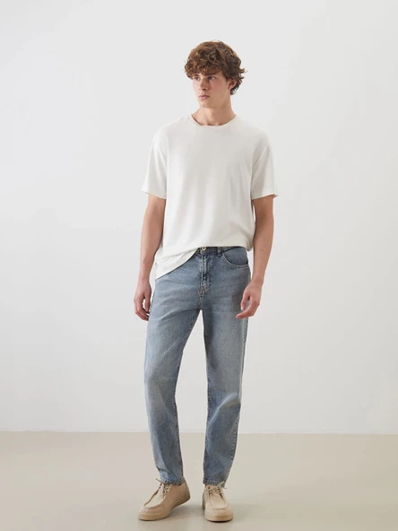 LCW Jeans Indigo 710 Loose Fit Erkek Jean Pantolon ürün görseli 1