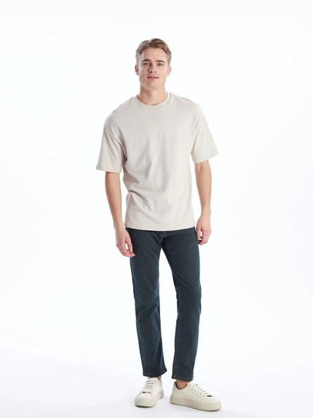LCW Jeans Yeşil 779 Regular Fit Erkek Jean Pantolon ürün görseli 1