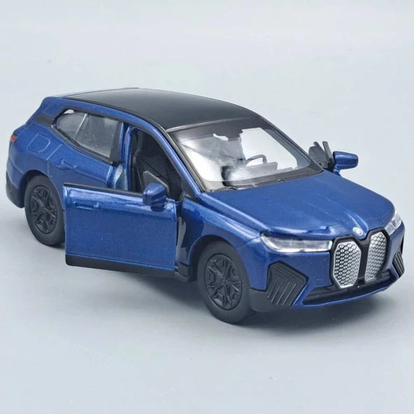 Welly BMW IX Mavi 1/36 Model Araba ürün görseli 1