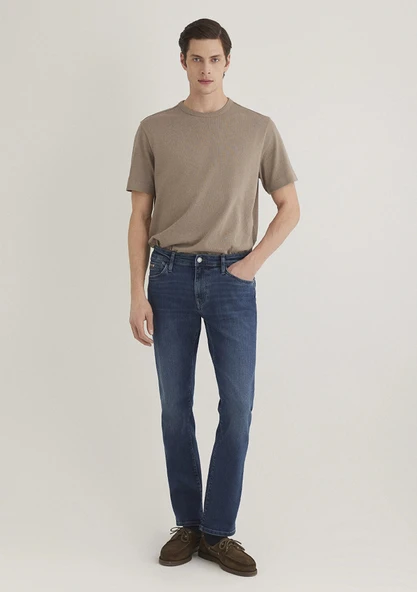 Mavi 0037888222 Martin Premium Blue Gölgeli Koyu Mavi Jean Pantolon ürün görseli 1