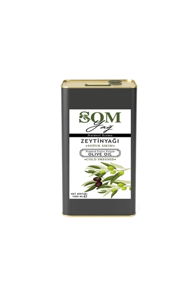 somyağ 1 litre soğuk sıkım Zeytinyağı ürün görseli 1