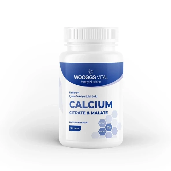WOOGGS VITAL KALSİYUM İTEG 120 TABLET ürün görseli 1