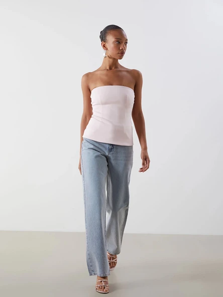 LCW Jeans Indigo Straight Fit Kadın Jean Pantolon ürün görseli 1