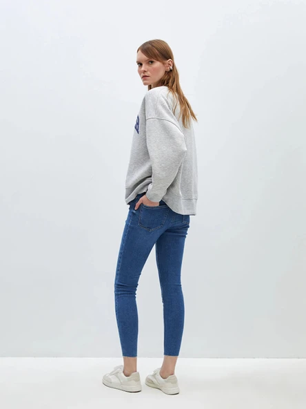 LCW Jeans Indigo Jüpiter Süper Skinny Fit Kadın Jean Pantolon ürün görseli 1