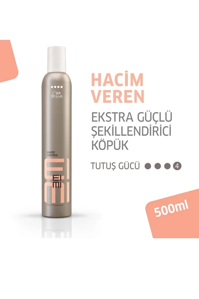 Wella Professionals Eimi Shape Control Volumizing Hacim Veren Stil Kontrol Saç Köpüğü 500 ml ürün görseli 1