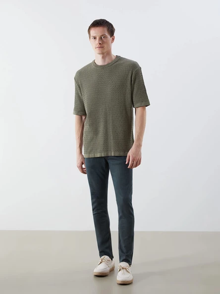 LCW Jeans Yeşil 760 Skinny Fit Erkek Jean Pantolon ürün görseli 1
