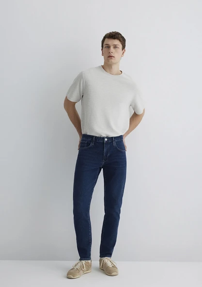 Mavi 0081088524 Milan Street Koyu Mavi Denim Jean Pantolon ürün görseli 1
