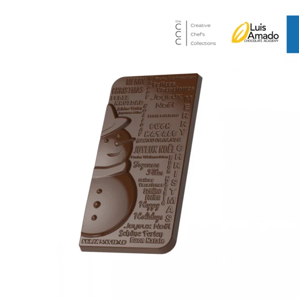 Polikarbon Kardan Adam Tablet Çikolata Kalıbı 85.Gr | Cm-3914 ürün görseli 1