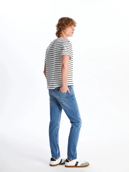 LCW Jeans Indigo 750 Slim Fit Erkek Jean Pantolon ürün görseli 1