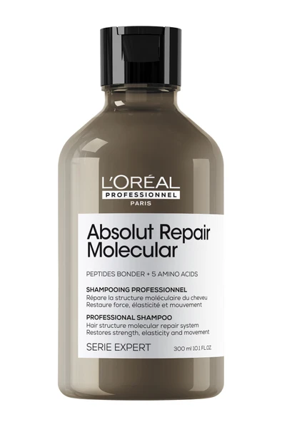 L'oreal Professionnel Serie Expert Absolut Repair Molecular Tüm Yıpranmış Saçlar Için Arındırıcı Şam ürün görseli 1