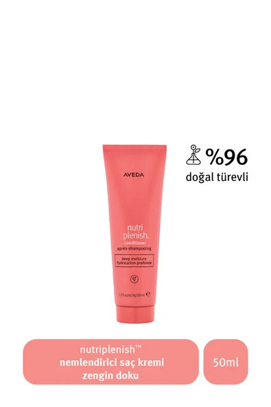 Aveda Nutriplenish™ saç Kremi Deep Moisture Seyahat Boy 50ml 018084014462 ürün görseli 1