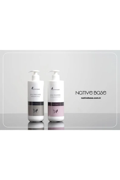 Native Base Keratin Bakım Şampuanı + Keratin Kremi 500 Ml - Resim 4
