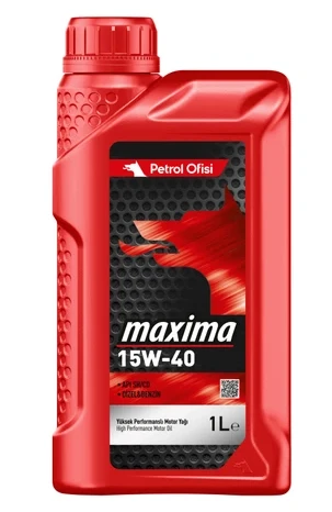 Petrol Ofisi MAXİMA 15W-40 1lt (DİZEL-BENZİN) ürün görseli 1