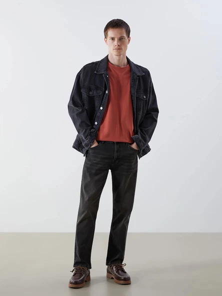 LCW Jeans Antrasit 779 Regular Fit Erkek Jean Pantolon ürün görseli 1