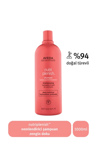 Aveda Nutriplenish Yoğun Nemlendirici Şampuan 1000ml ürün görseli 1