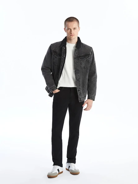 LCW Jeans Siyah 750 Slim Fit Erkek Jean Pantolon ürün görseli 1