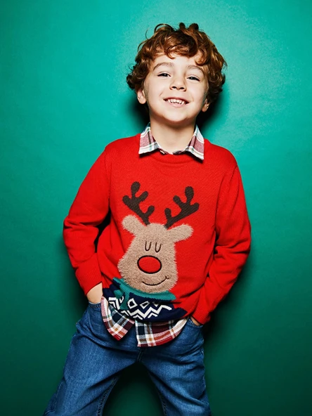 LCW Kids İNDİGO Beli Ayarlanabilir Basic Erkek Çocuk Jean Pantolon ürün görseli 1