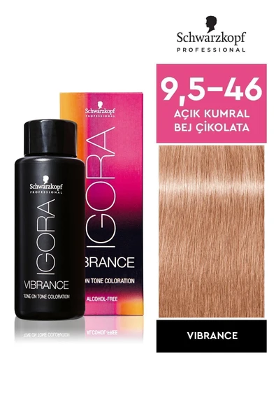 Igora Vibrance Açık Kumral Bej Çikolata Saç Boyası 60ml ürün görseli 1