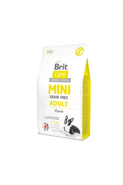 Care Mini Adult Kuzulu Küçük Irk Tahılsız Yetişkin Köpek Maması 2 Kg ürün görseli 1