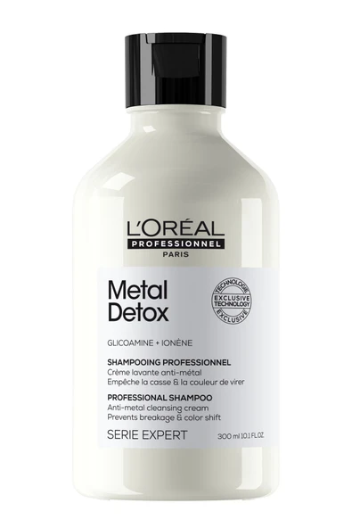 L'oreal Professionnel Serie Expert Metal Detox Renkli Ve Açıcı Ile Işlem Görmüş Saçlar Için Metal Ka ürün görseli 1