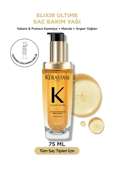 Kerastase Elixir Ultime Saç Bakım Yağı 75 ml 75 ml - Resim 2