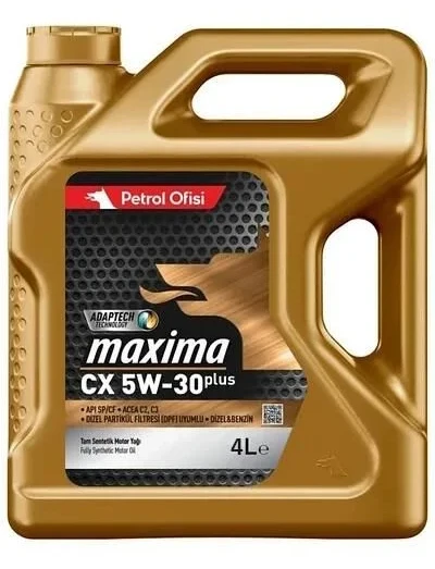 Petrol Ofisi Maxima CX 5W-30 4 lt Motor Yağı ürün görseli 1