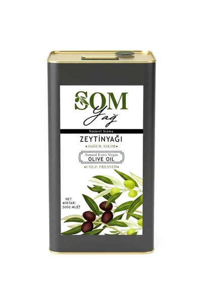 somyağ 5 litre soğuk sıkım Zeytinyağı ürün görseli 1