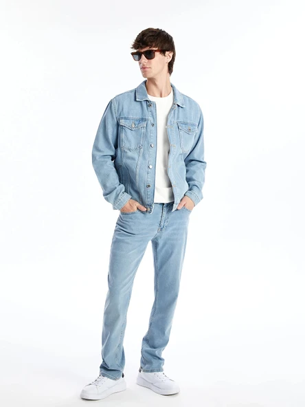 LCW Jeans Indigo 779 Regular Fit Erkek Jean Pantolon ürün görseli 1